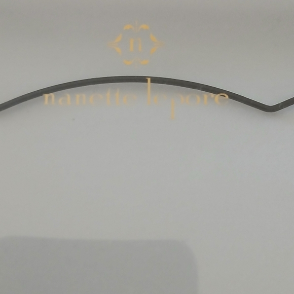 Nanette Lepore Black Glitter Cat Ear Shaped On-Ear Stereo Headphone - Picture 3 of 5